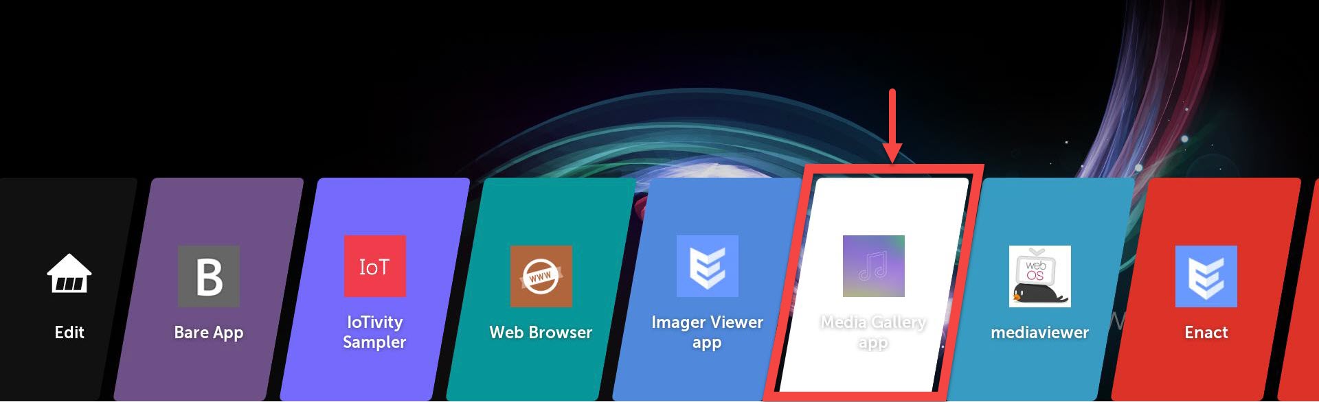 Media Gallery Application