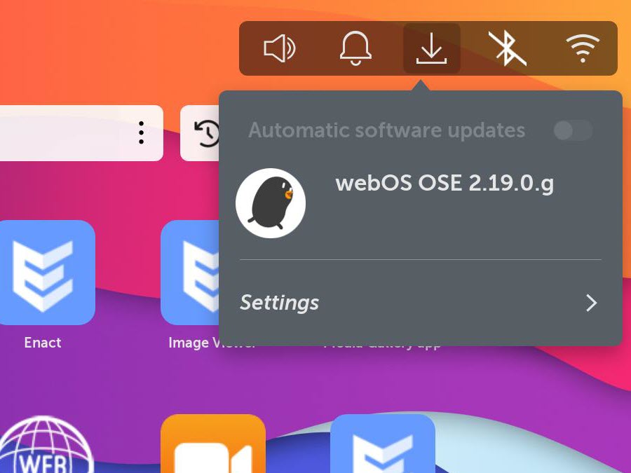 webOS OSE 2.19.0 Release