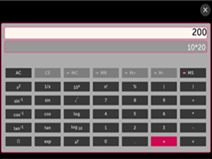 Calculator - Using Enact Framework