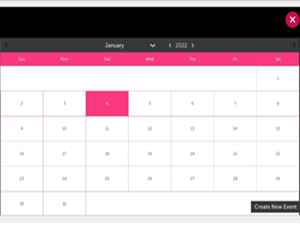 Calendar - Using Enact Framework